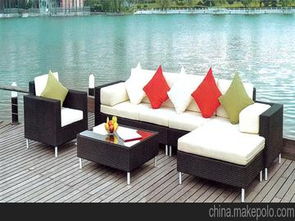 佛山户外家具厂家2013全新设计藤制品沙发系列B019 沙发